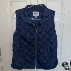 Navy Puffer Vest